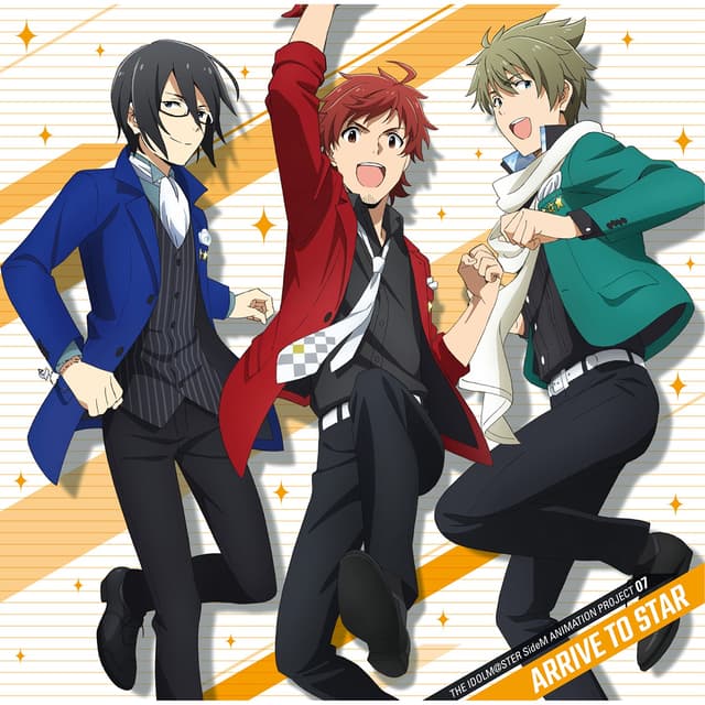 Album cover art for THE IDOLM@STER SideM ANIMATION PROJECT 07 ARRIVE TO STAR