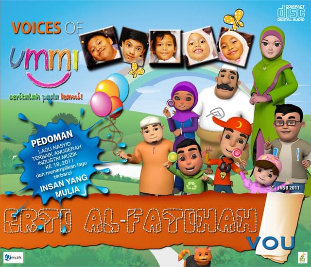 Album cover art for Erti Al-Fatihah