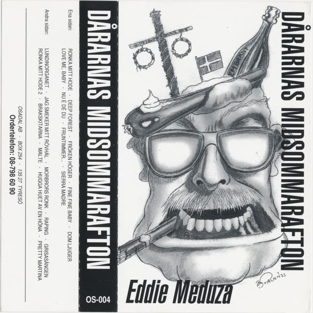 Album cover art for Dårarnas midsommarafton