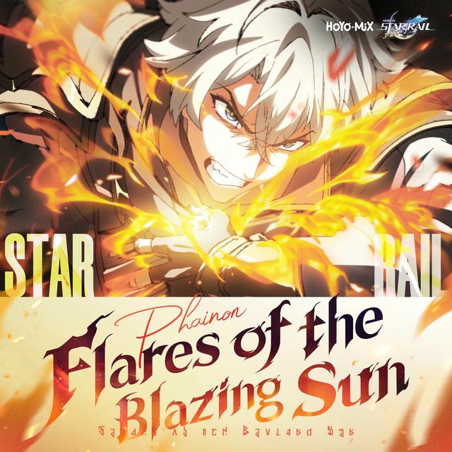 Album cover art for Flares of the Blazing Sun