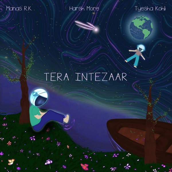 Album cover art for Tera Intezaar