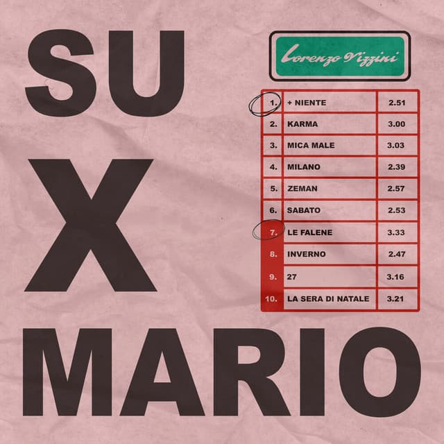 Album cover art for SuXmario