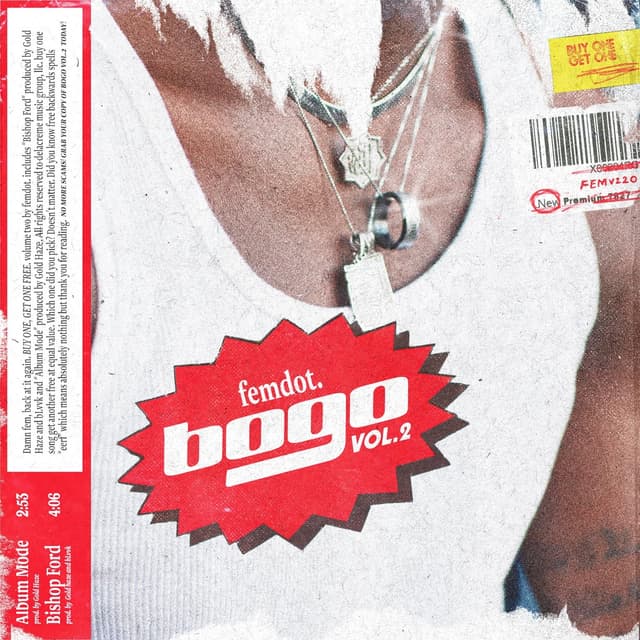 Album cover art for Buy One Get One Free, Vol. 2