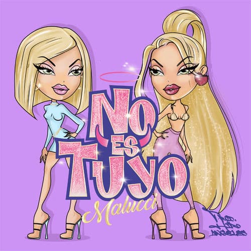 Album cover art for No es Tuyo