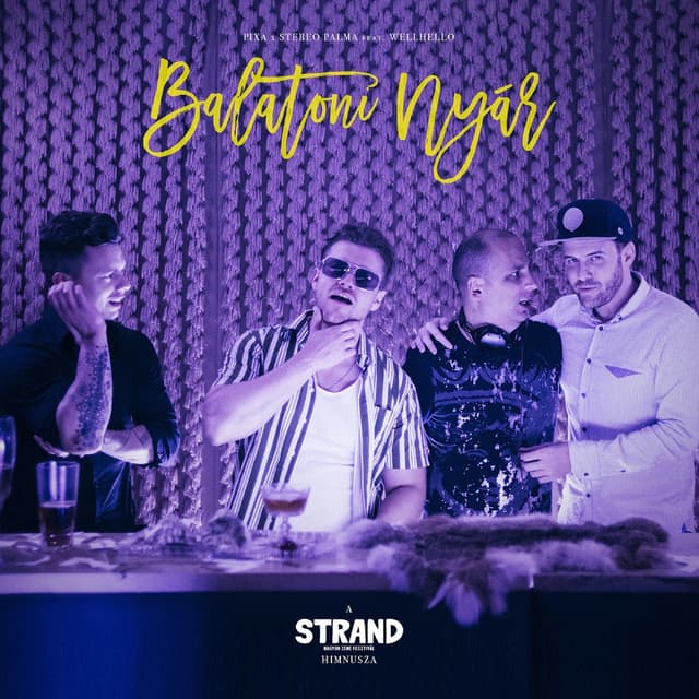 Album cover art for Balatoni nyár (A Strand Fesztivál himnusza)