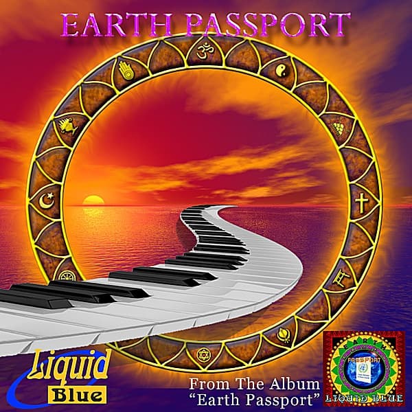 Album cover art for Earth Passport