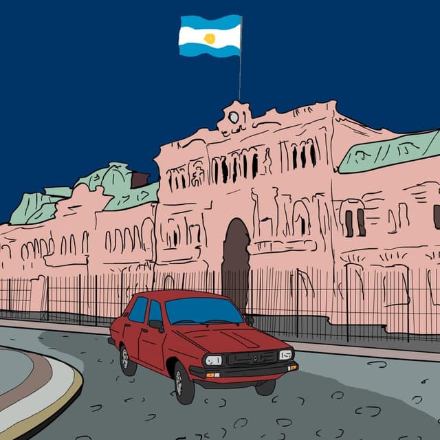 Album cover art for RENAULT 12 PRESIDENTE