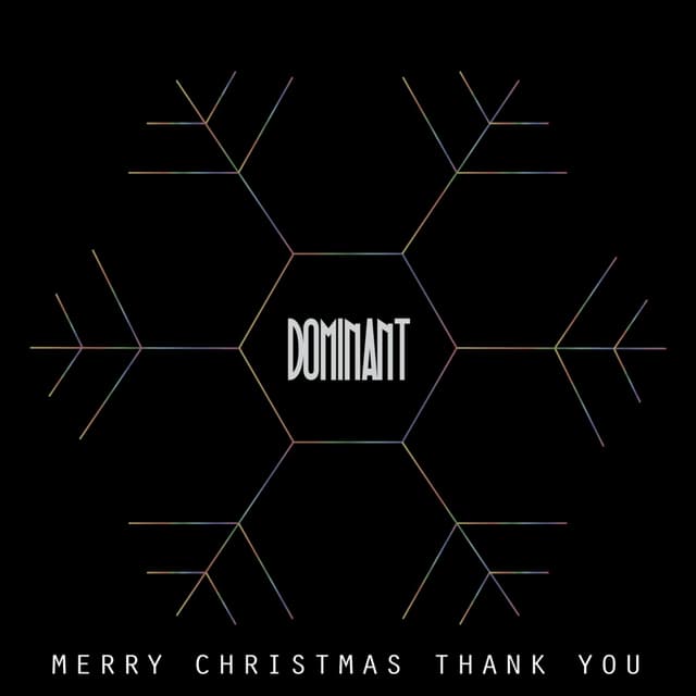 Album cover art for DOMINANT The 1st 'Merry Christmas, Thank You'