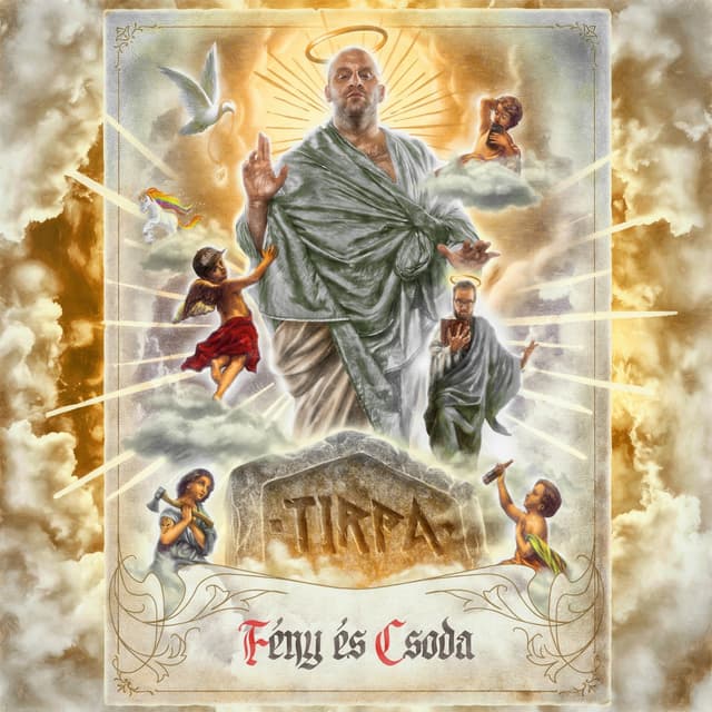 Album cover art for Fény és csoda