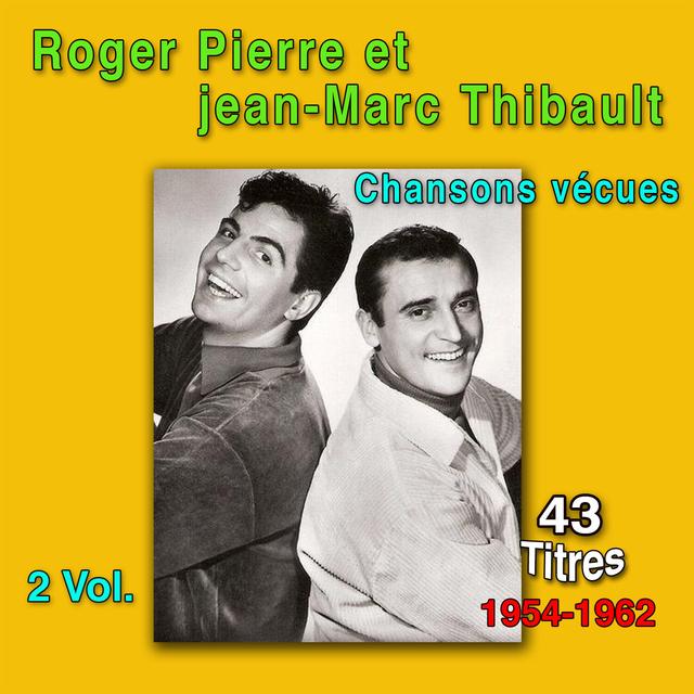 Album cover art for Chansons Vécues