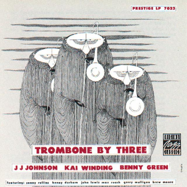 Album cover art for Trombone by Three