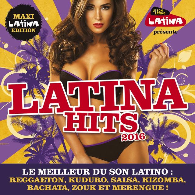 Album cover art for Latina Hits 2016