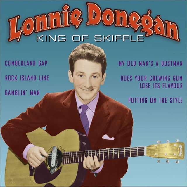 Album cover art for King Of Skiffle