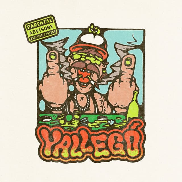 Album cover art for Yallegó