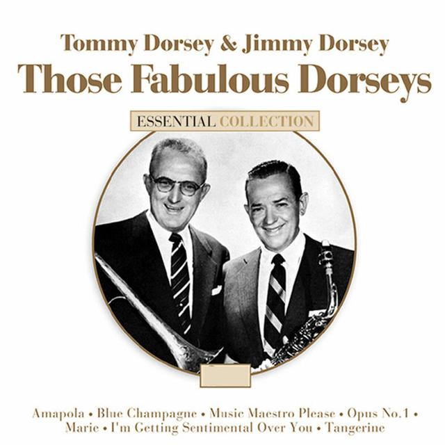 Album cover art for Those Fabulous Dorseys