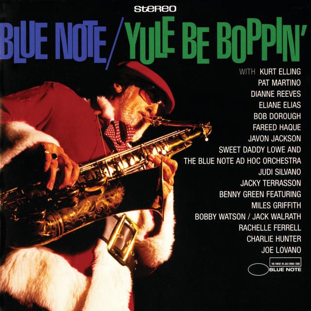 Album cover art for Yule Be Boppin'