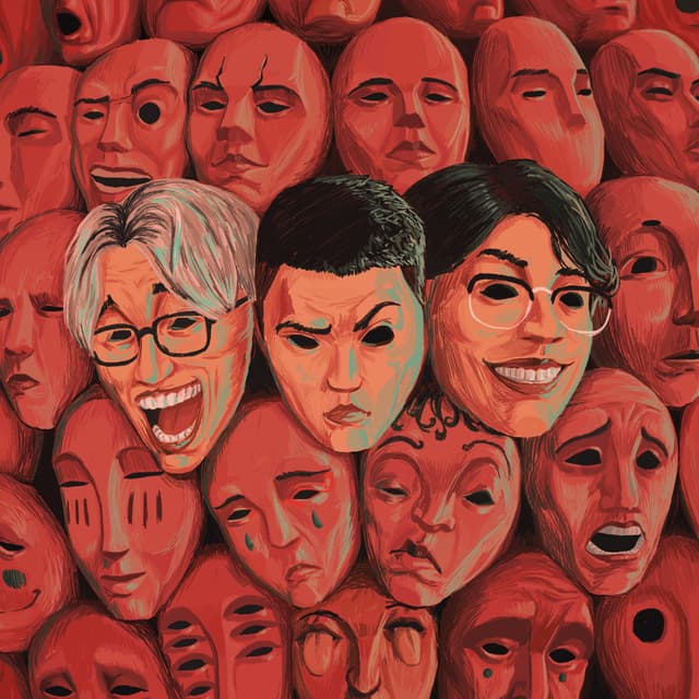 Album cover art for Mặt Nạ
