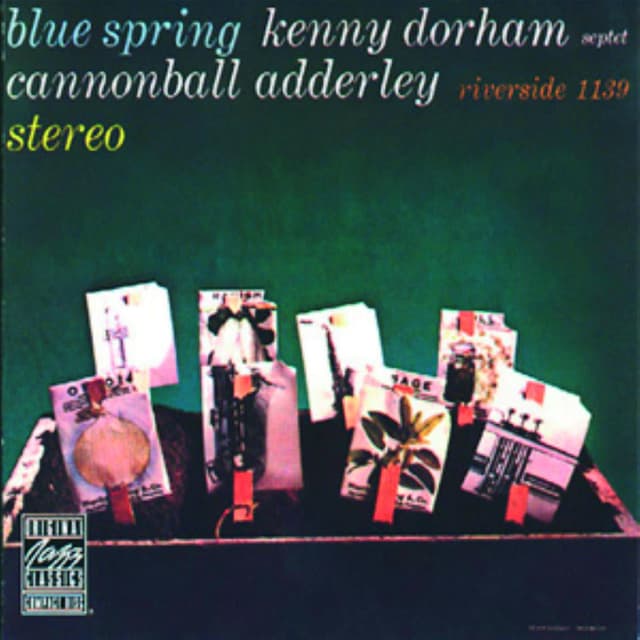 Album cover art for Blue Spring