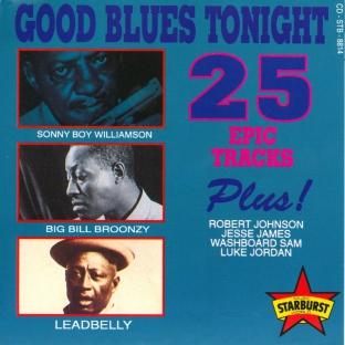 Album cover art for Good Blues Tonight - 25 Epic Tracks