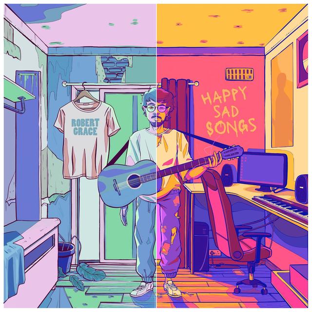 Album cover art for Happy Sad Songs