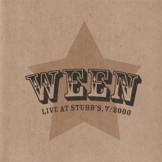 Album cover art for Live at Stubb's