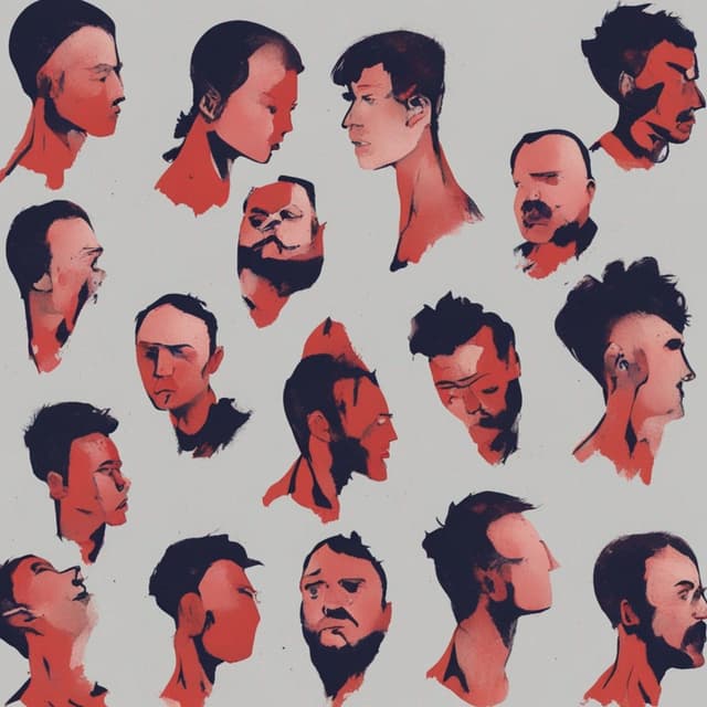 Album cover art for HEADS PRINT