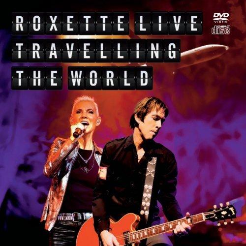 Album cover art for Roxette Live Travelling The World