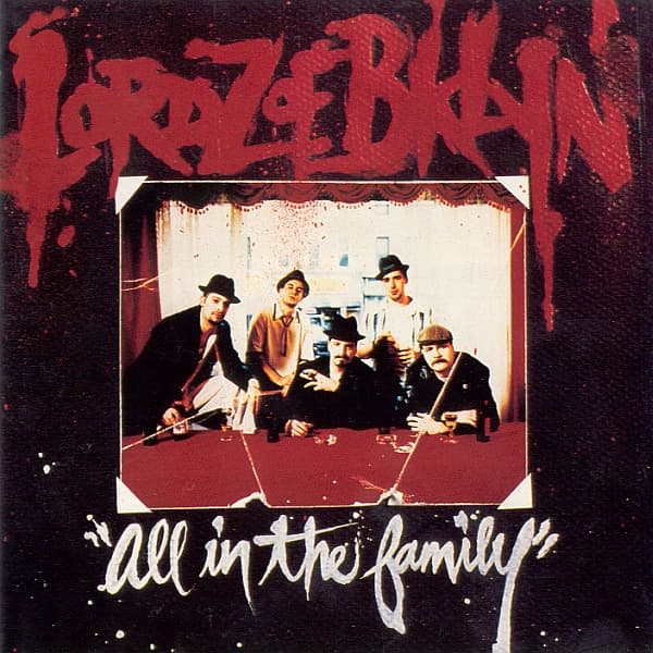 Album cover art for All in the Family
