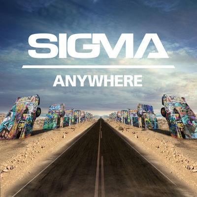 Album cover art for Anywhere