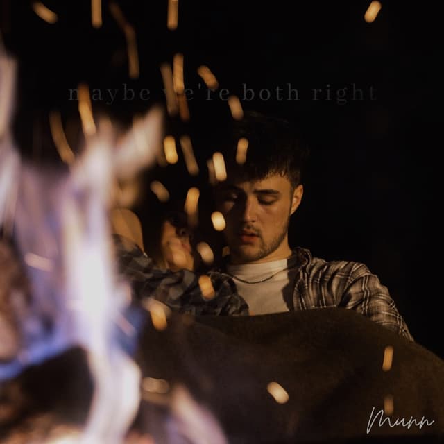 Album cover art for maybe we're both right