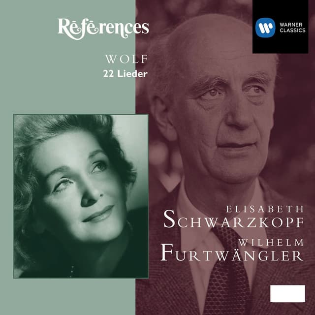 Album cover art for References: 22 Lieder