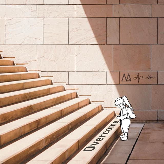 Album cover art for Overcome