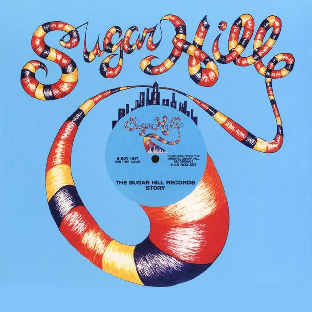 Album cover art for The Sugarhill Records Story