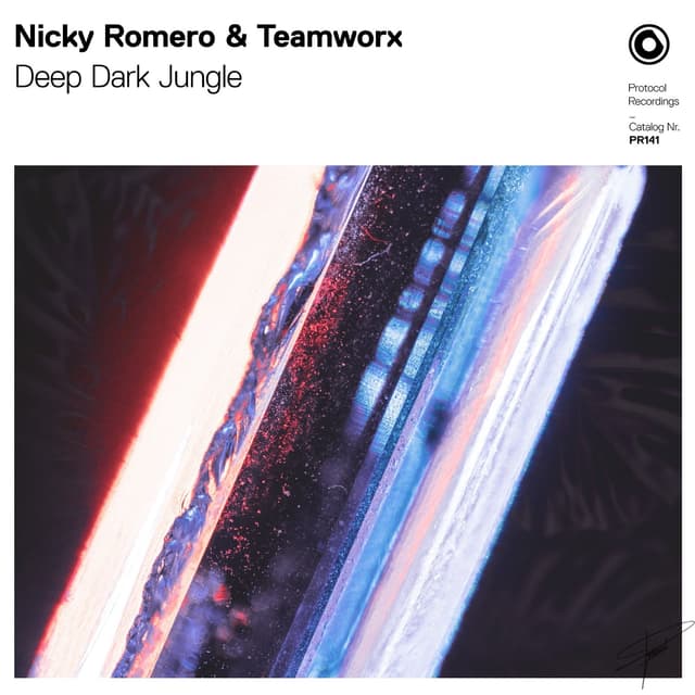 Album cover art for Deep Dark Jungle