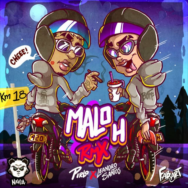 Album cover art for Malo H