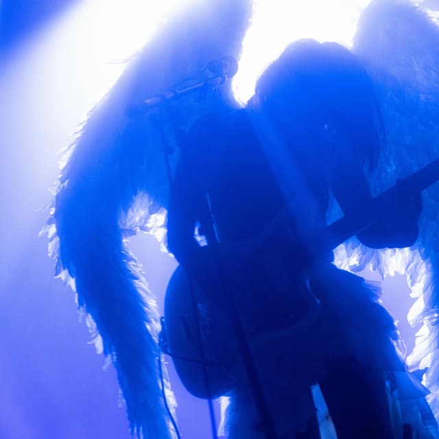 Album cover art for Angel drop Live