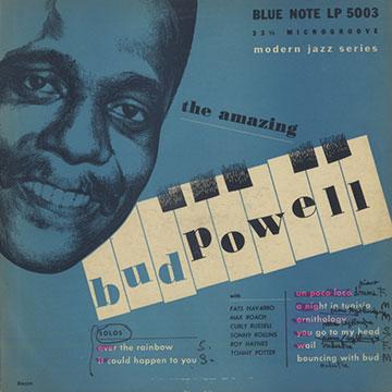 Album cover art for The Amazing Bud Powell