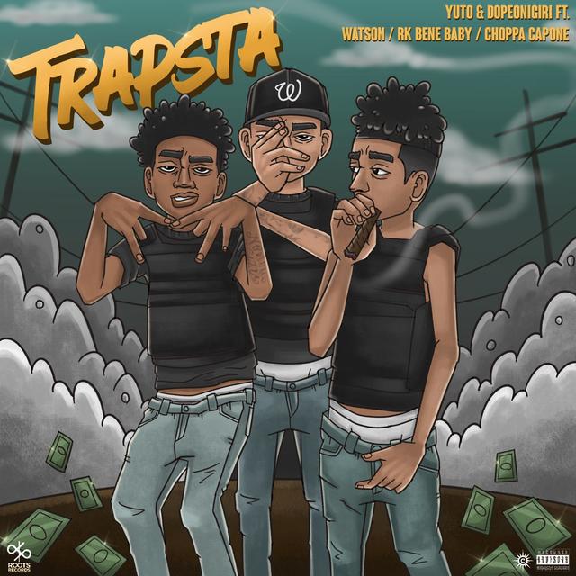 Album cover art for TRAPSTA (feat. Watson, rk bene baby & Choppa Capone) - Single