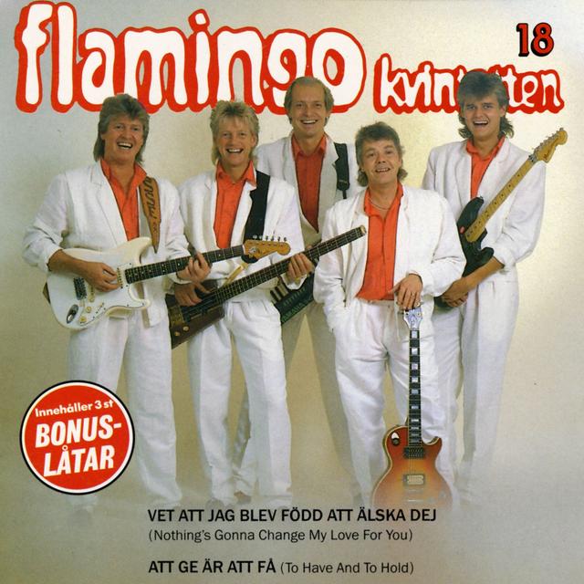 Album cover art for Flamingokvintetten 18