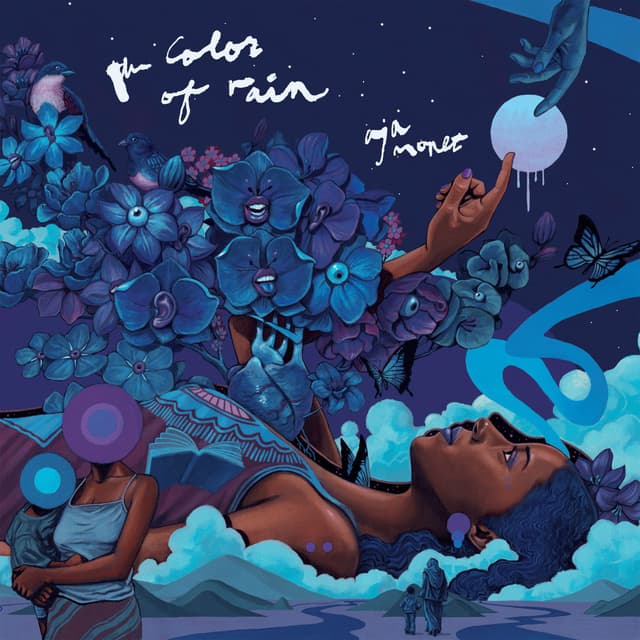 Album cover art for the color of rain