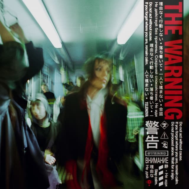 Album cover art for THE WARNING