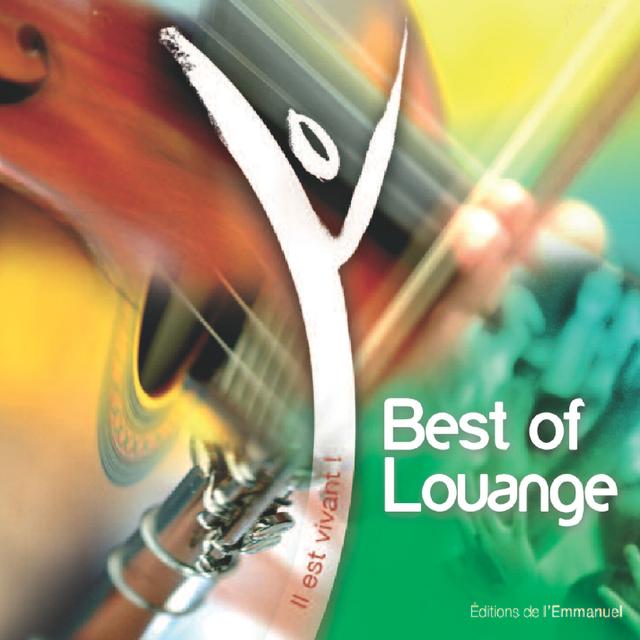 Album cover art for Best of louange