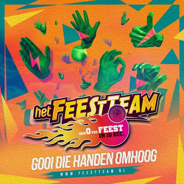 Album cover art for Gooi Die Handen Omhoog