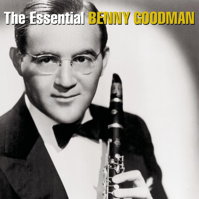 Album cover art for The Essential Benny Goodman