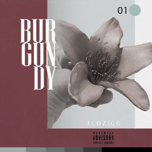 Album cover art for Burgundy