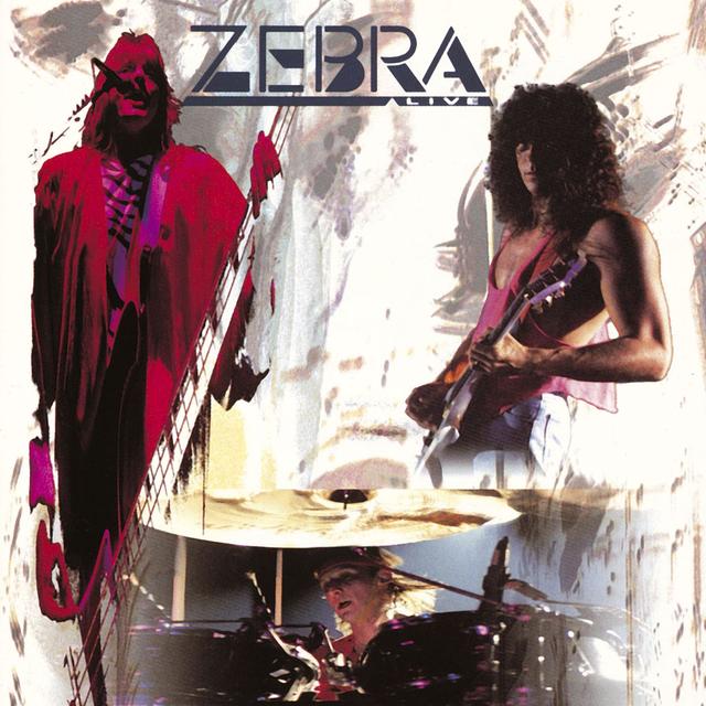 Album cover art for Zebra Live