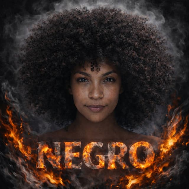 Album cover art for Negro
