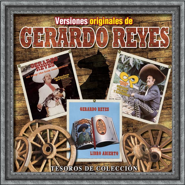 Album cover art for Tesoros De Colección/3 Discos Originales De Gerardo Reyes