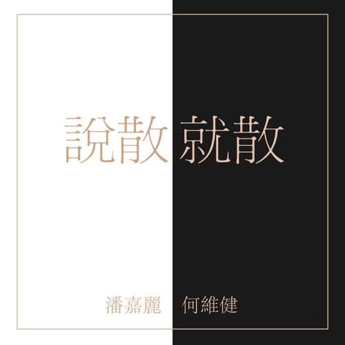 Album cover art for 说散就散