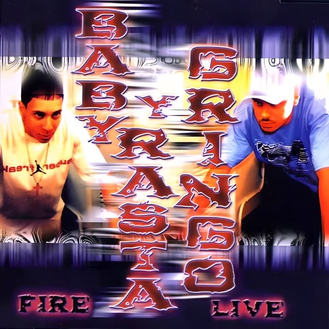 Album cover art for Fire Live